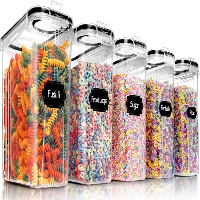 PRAKI Plastic Storage Organizer