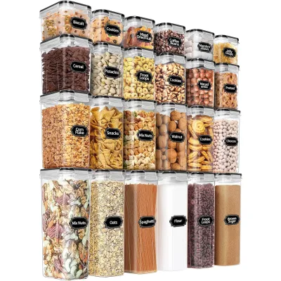 PRAKI Plastic Storage Organizer